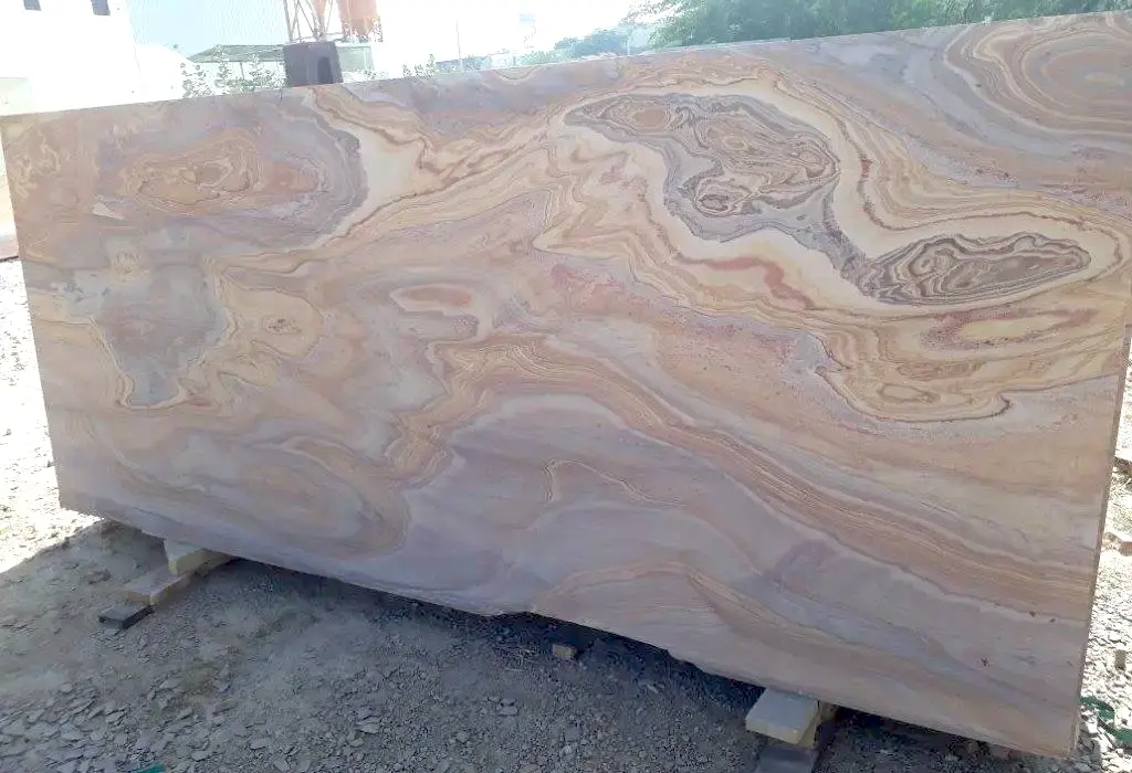 Rainbow Sandstone Slab