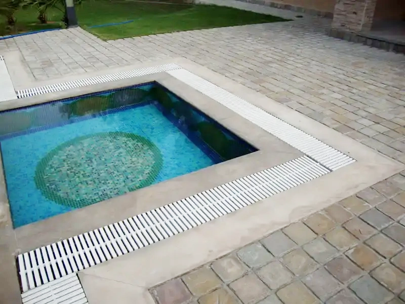 Autumn Brown Sandstone Swimming Pool Copings