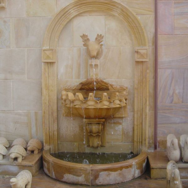 Stone Fountain Articles for Outdoor Garden for Sale