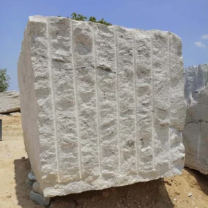 Meera White Granite Block