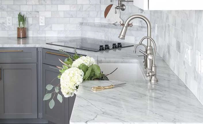 White Marble countertop