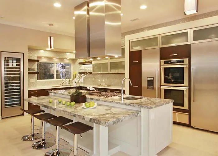 kitchen layout with islands