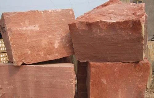 Red Sandstone Block