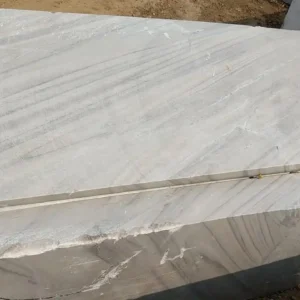 Bruno White Marble Block