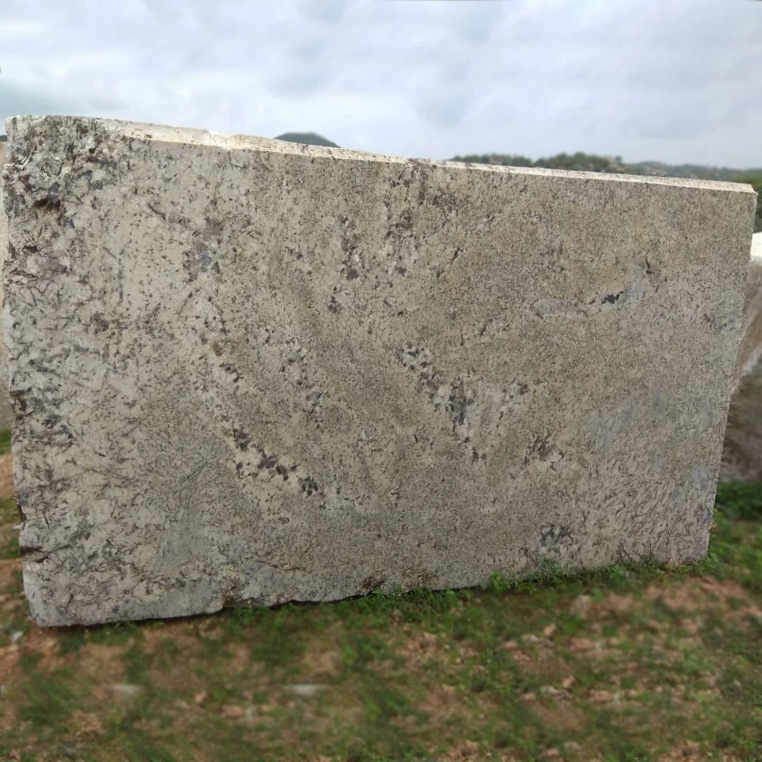 Alaska white granite block