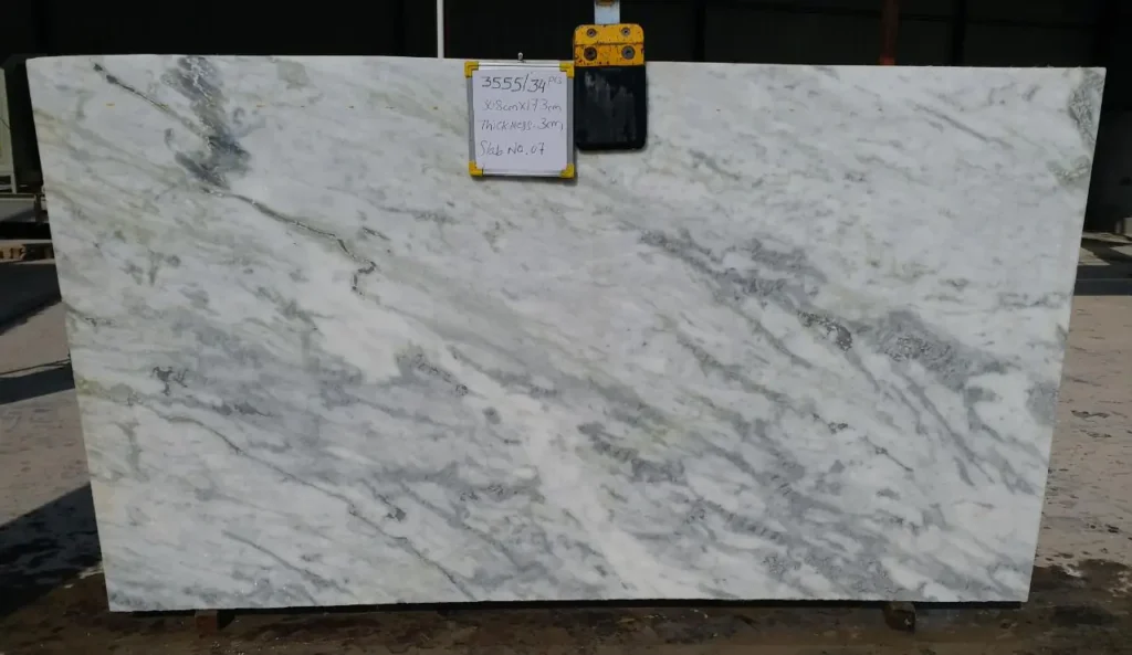 Rajnagar white marble Slab