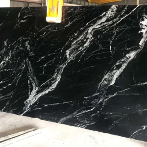 Black Marine Marble Gangsaw Slab