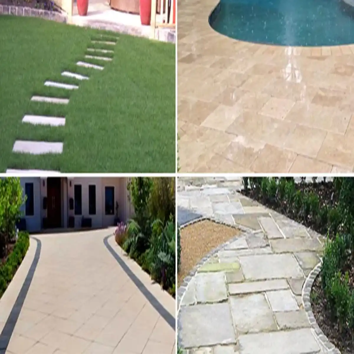 Sandstone Paving applications