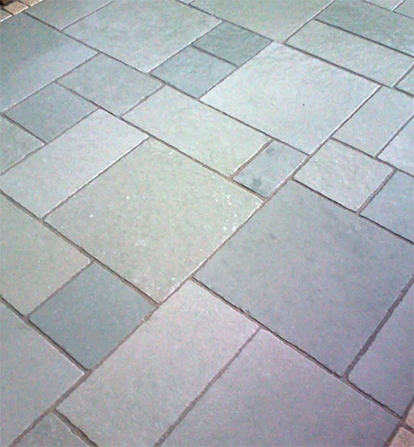 tandoor blue limestone paving