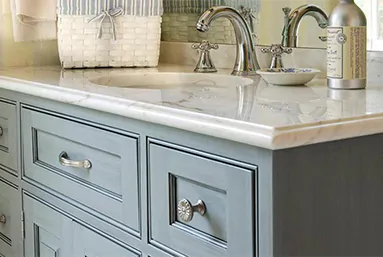 White Marble Vanity Top