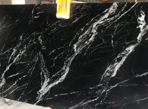 Black Marine Marble