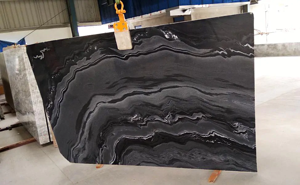 Mercury black marble