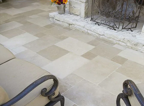 Limestone Patio