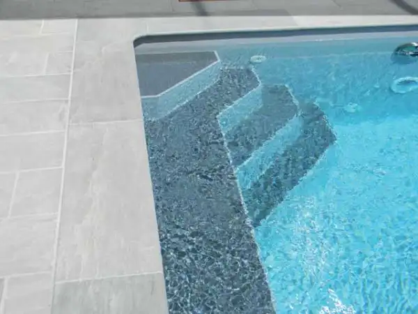 Kandla Grey Sandstone Pool Coping Project