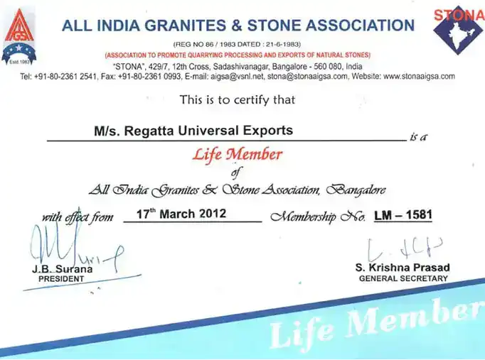 AIGS Certificate