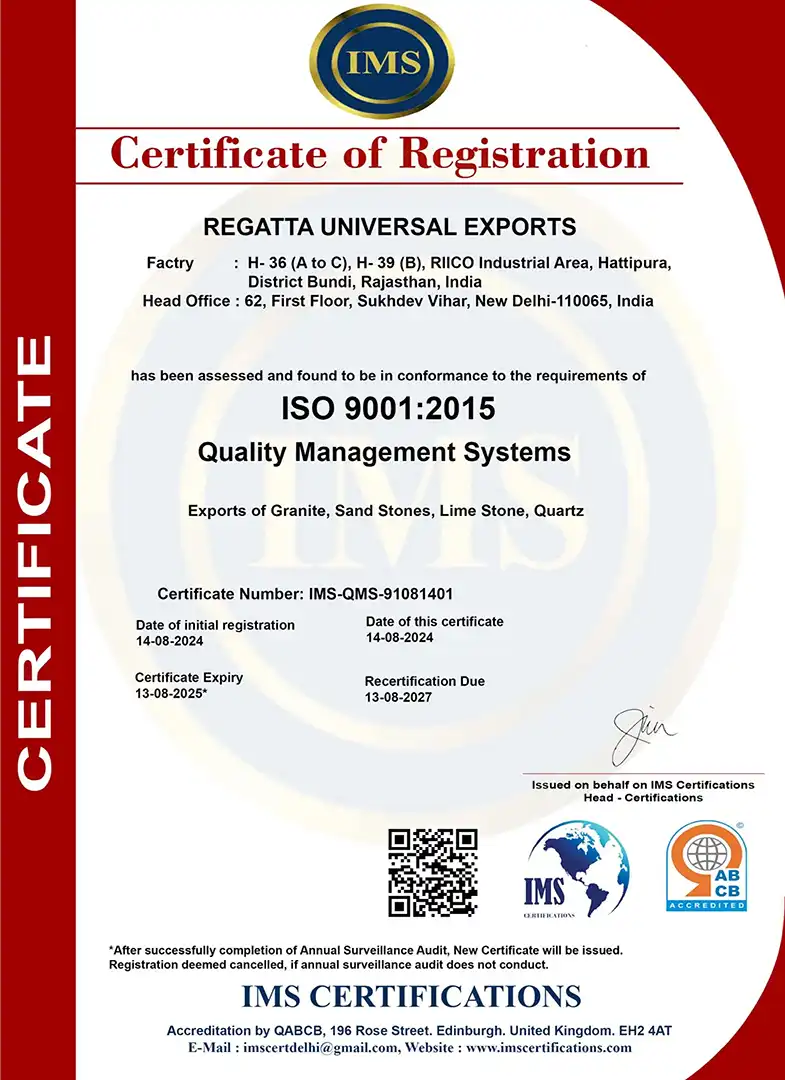 ISO Certificate