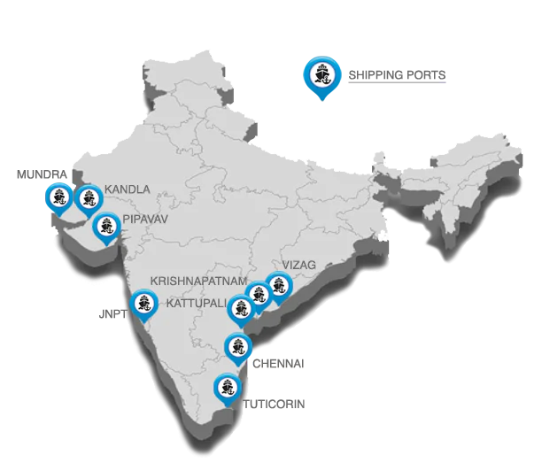 Regatta Exports Delivery Map