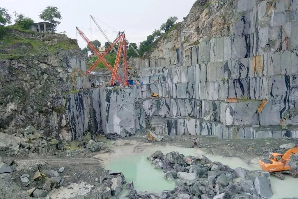 green marble quarries